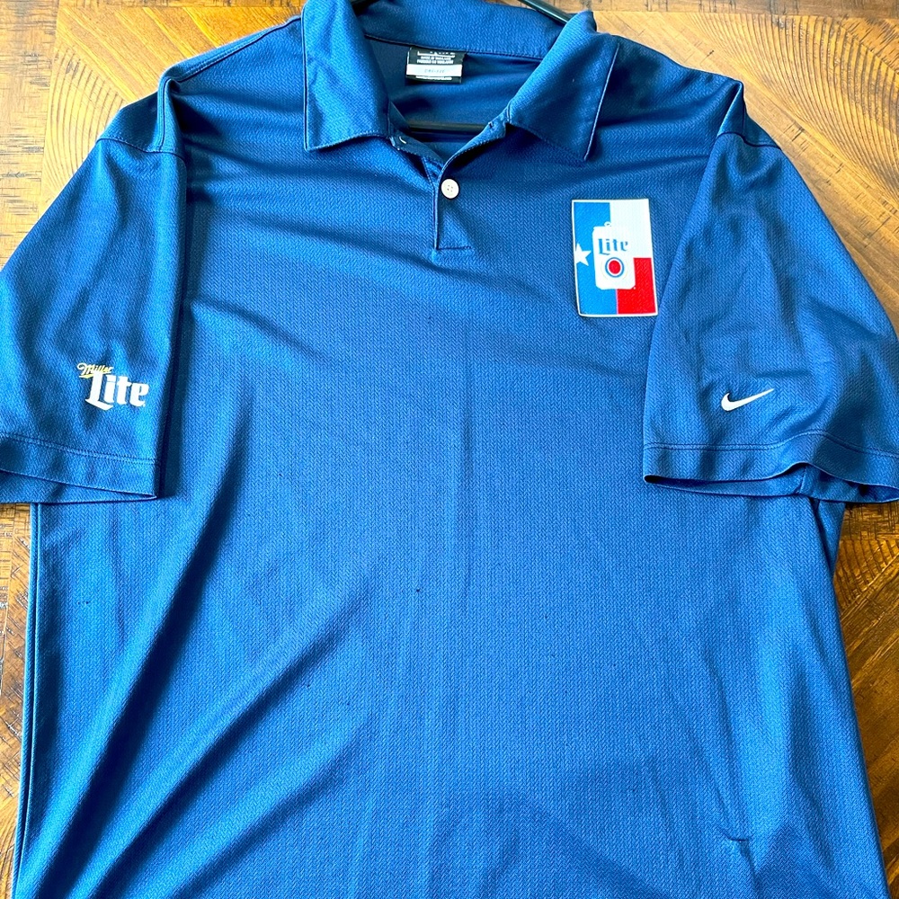 Nike Miller Lite Texas Polo